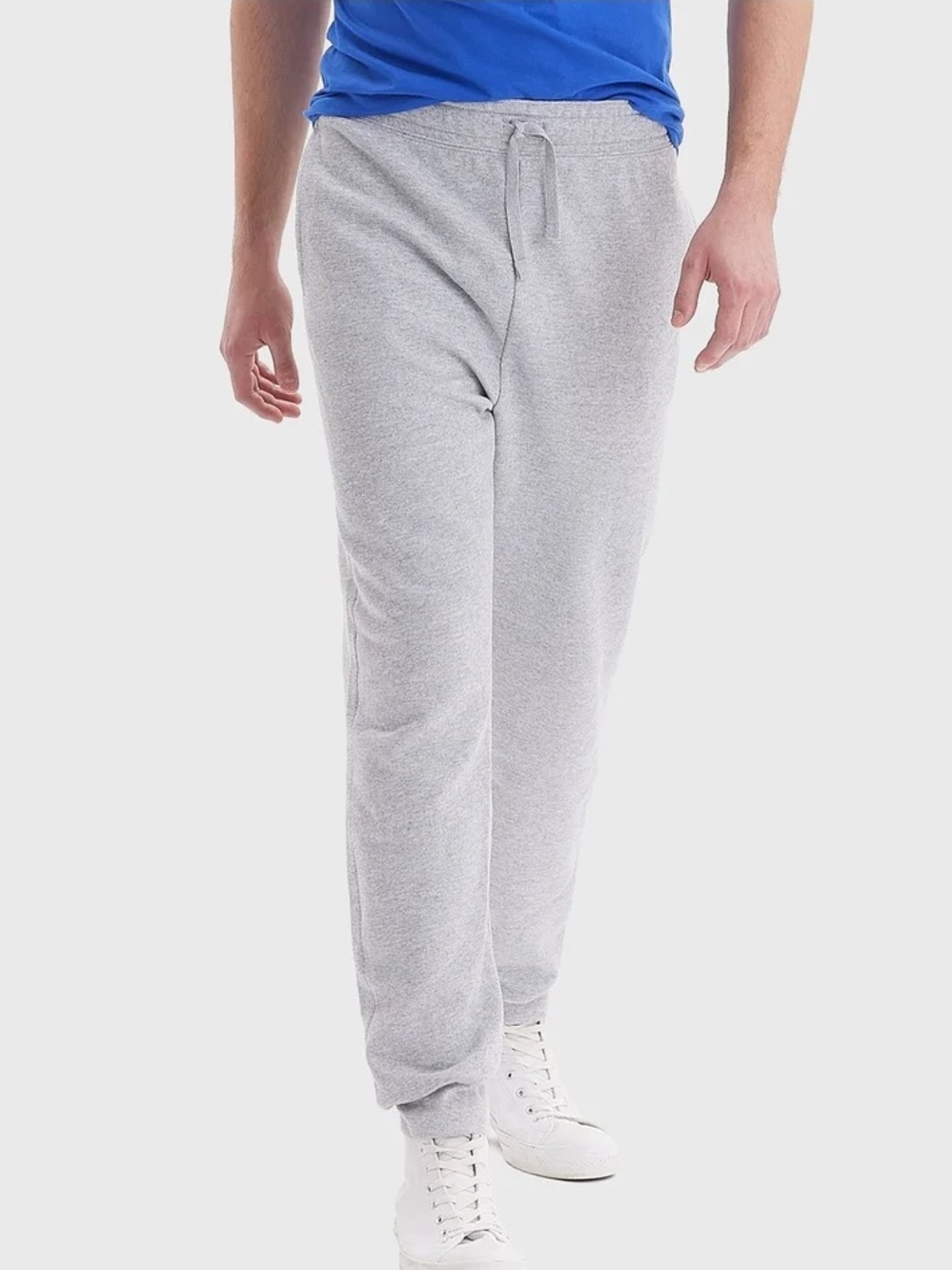 Hanes Men's Ecosmart Fleece Jogger Sweatpants with Pockets NWT medium
